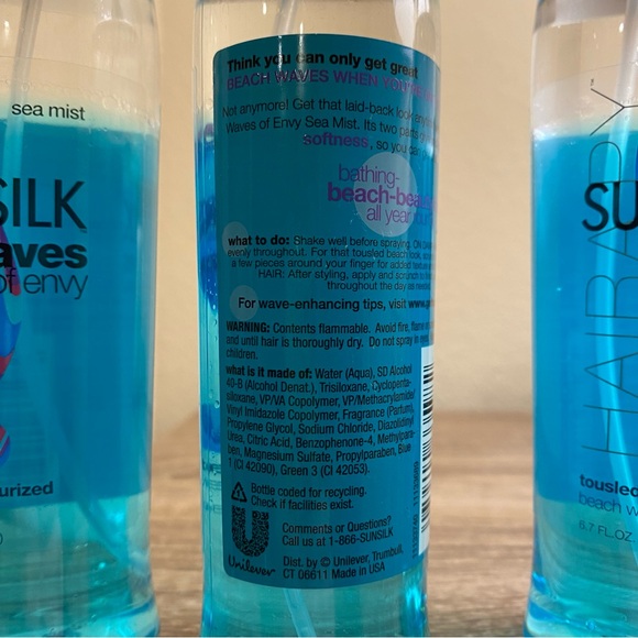 Sunsilk Waves of Envy Sea Mist spray NWT - Three (3) Bottles - Picture 4 of 5